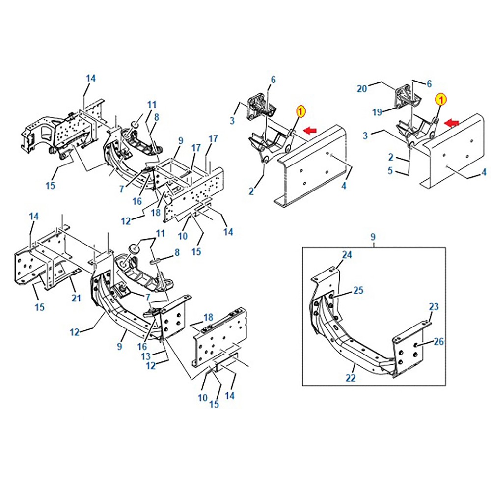 ヘルニア C9NN7C094B EATON – EIXO PRINCIPAL 16X18X30Z (81822959) / BCL