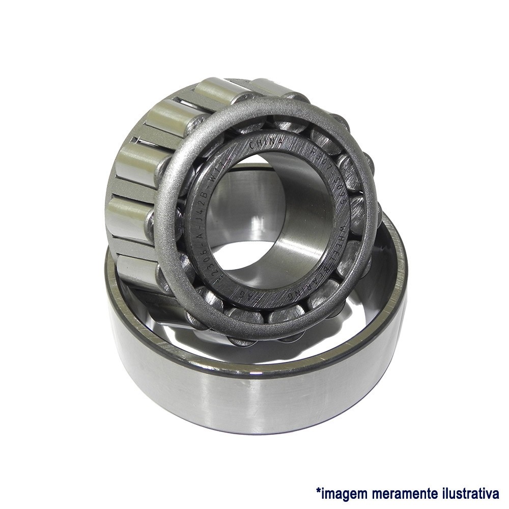 Rolamento Cubo Dianteiro Mercedes Benz 709 710 912 914 Externo 32306A  0019818305