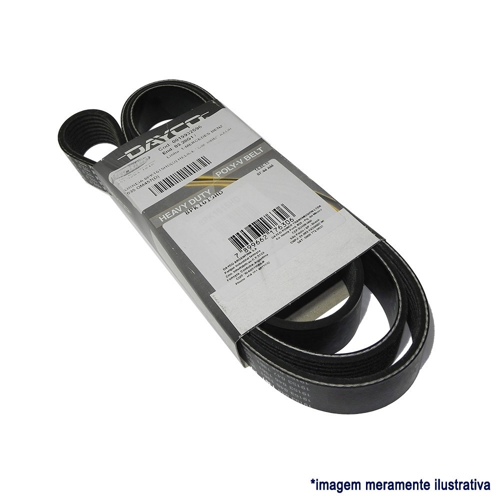 Correia Helice Cummins Mercedes Benz Axor 2535 OM457 8PK1615HD