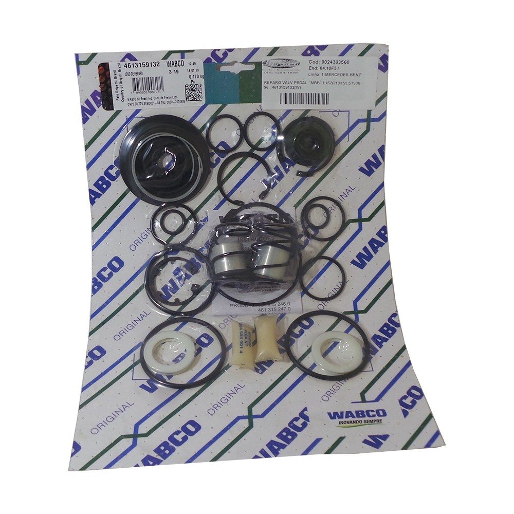 Reparo Valvula Pedal Mercedes Benz L1620 1935 LS1938 4613159132