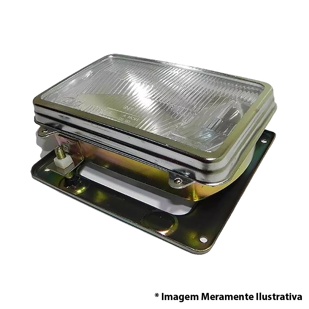 Farol Mercedes Benz 1518 1618 1621 Superior Alta Lado Esquerdo e