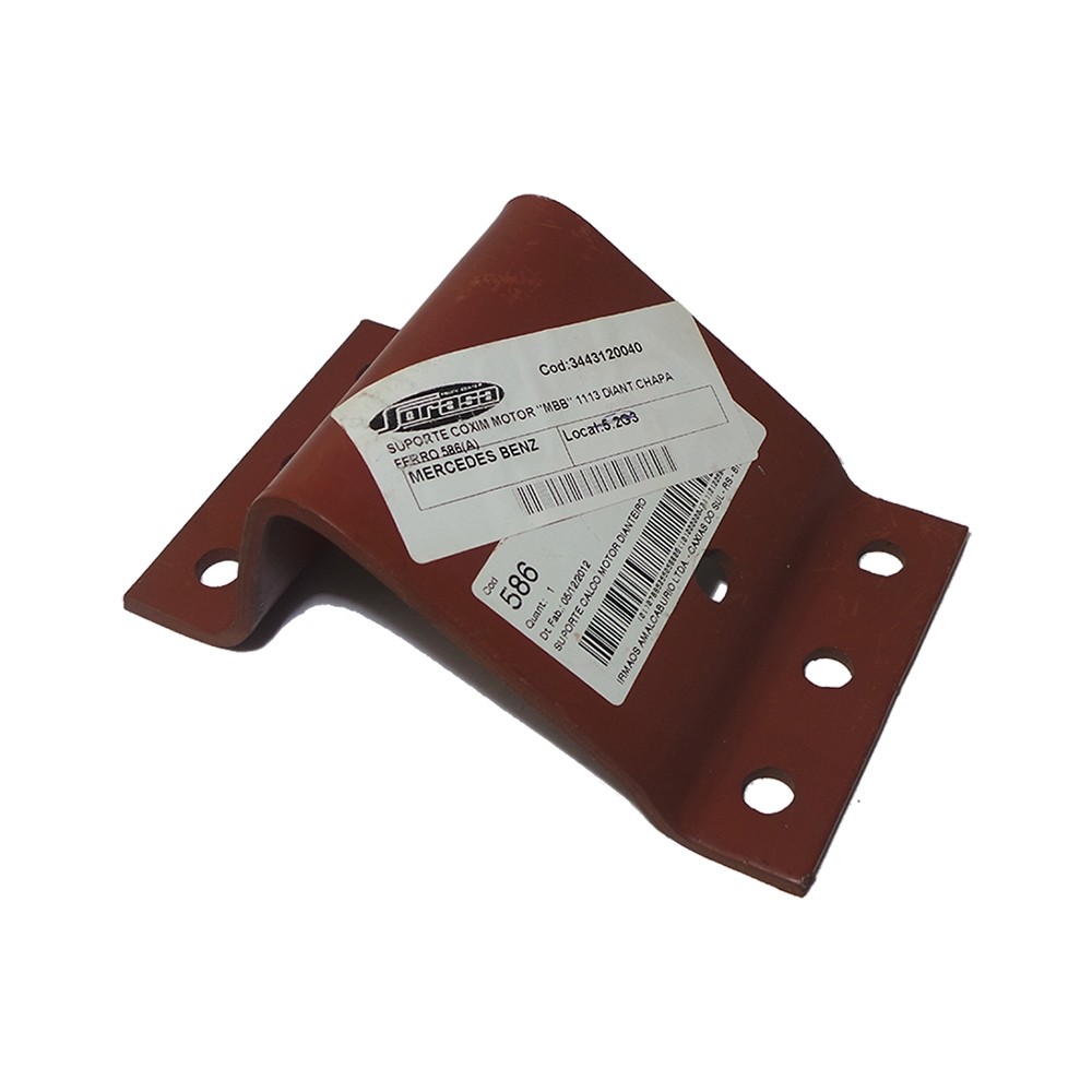 Suporte Coxim Motor Mercedes Benz 1113 Dianteiro Chapa Ferro 586  Amalcaburio 3443120040