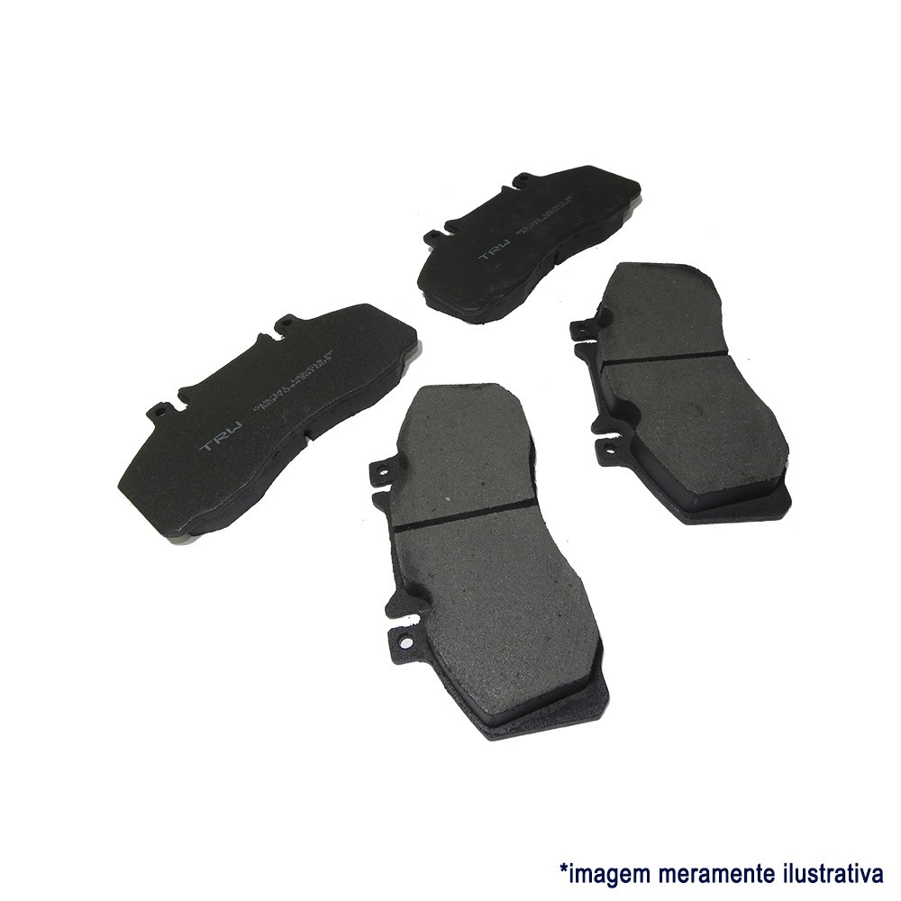 Pastilha Freio Mercedes Benz 709 912 Dianteiro Accelo 715 Iveco