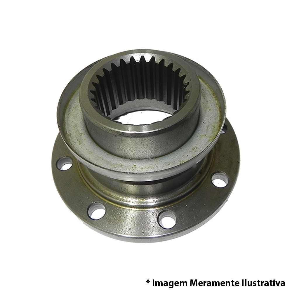 Flange Pinhao Mercedes Benz 1113 1313 1513 2013 26 Estrias 8 Furos 801800  FL1363 3603500045