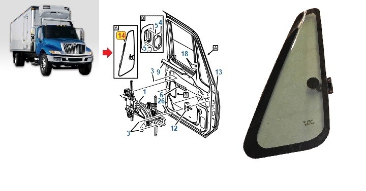 QUEBRA VENTO "INT" 4400 DURASTAR 4X2/6X2/6X4 EURO 3/5 LE.(INT)