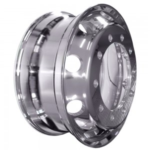 Roda Aluminio Xbri 22,5"X8,25" Pneu 275/295 10x335mm 1008
