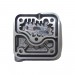 Cabecote Compressor Ar Mercedes Benz OM457 Cilindro Intermediario 4111516522 Wabco 0001310909